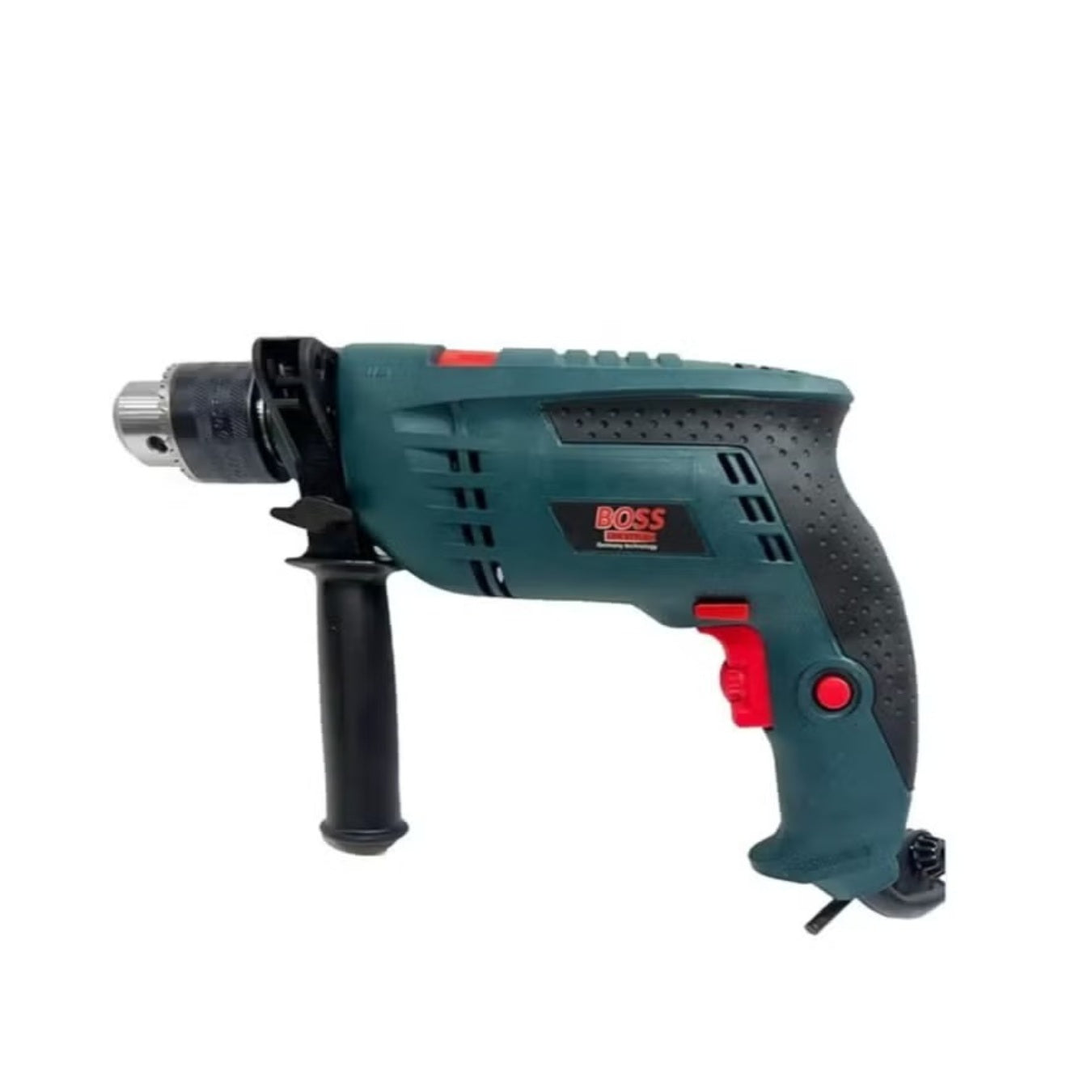 BOSS 1500W 13mm Impact Drill Machine with Key – Heavy-Duty Copper Motor for Wood, Metal & Concrete (50/60Hz)