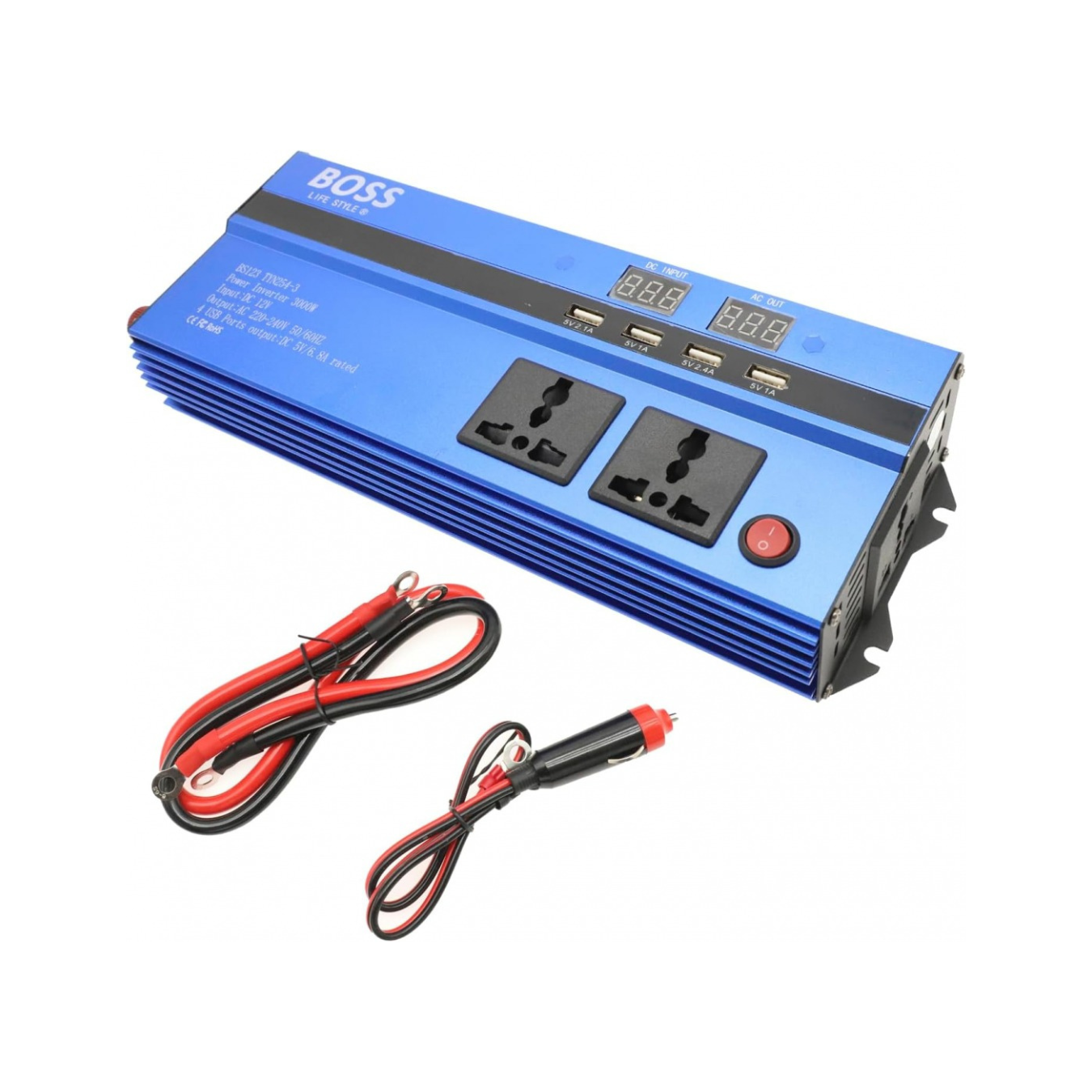 Boss Power Inverter 3000W - BOSS LIFE STYLE