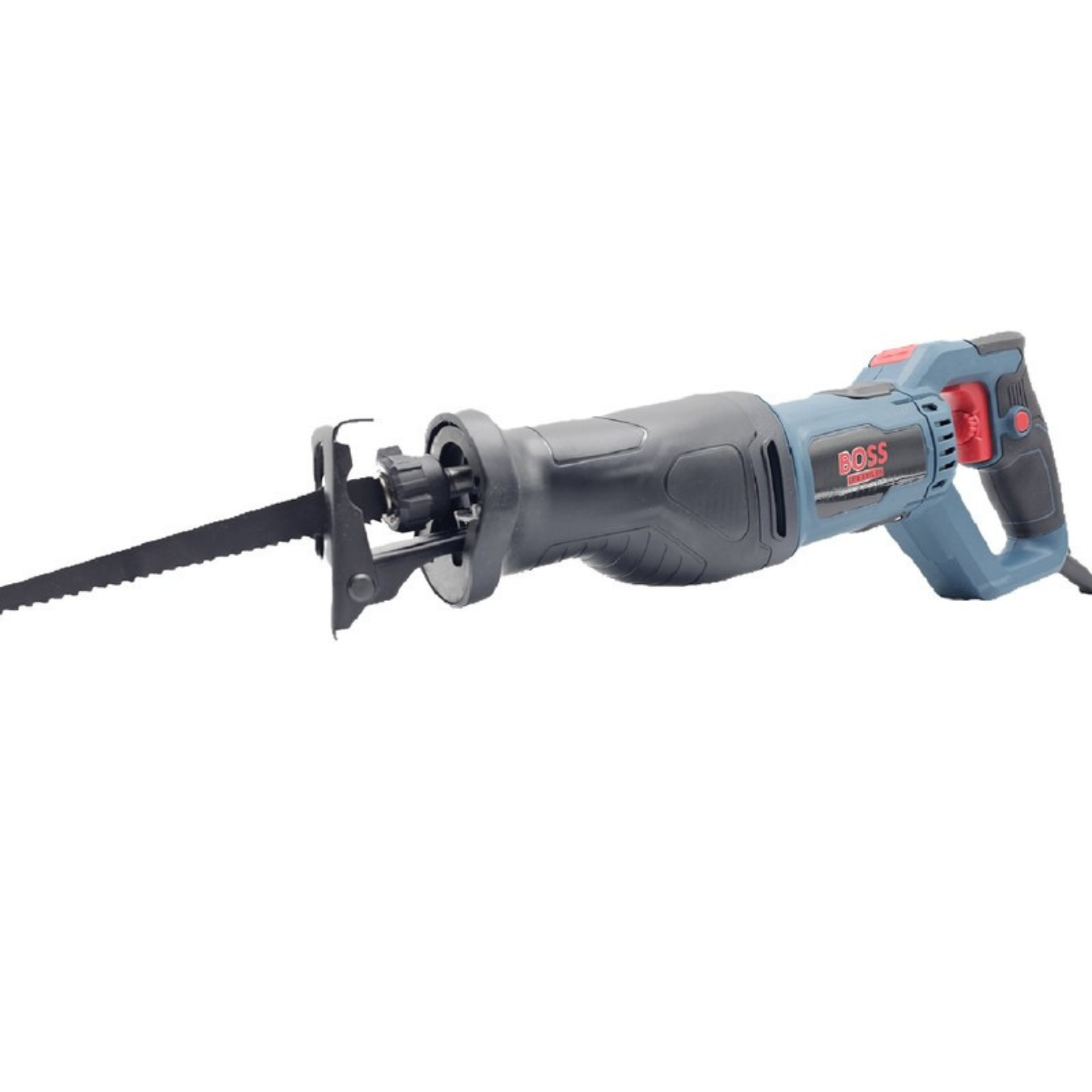 BOSS Horizontal Reciprocating Saw – Electric Power Tool with Variable Speed | Ideal for Wood, MDF, Plastic & Metal Cutting | 2.2kg