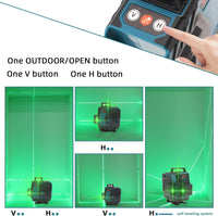 Rechargeable Green Multi Line Laser – Boss Lifestyle 4x360