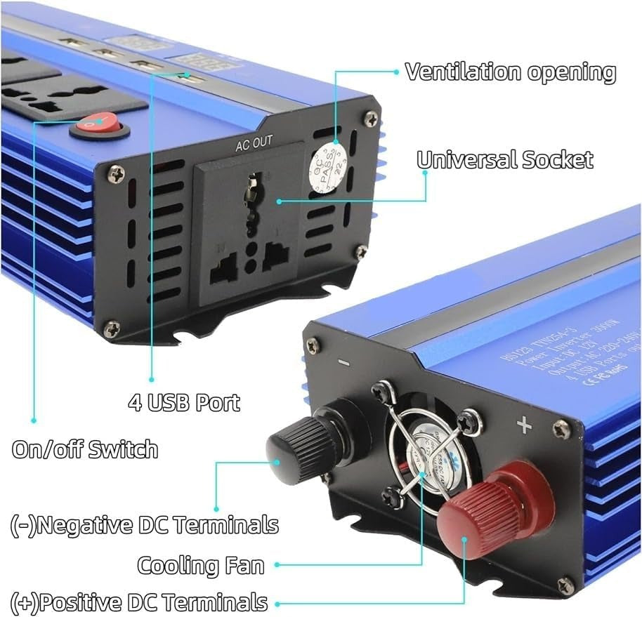 Boss Power Inverter 3000W - BOSS LIFE STYLE